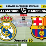 El Di Stéfano vivirá el primer clásico, REAL MADRID vs BARCELONA y con la Liga en juego.