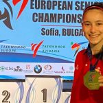 Taekwondo: Adriana Cerezo, campeona de Europa (-49 kilos), Adrián Vicente, subcampeón de Europa (-58 kilos). Primeras dos medallas del taekwondo en Bulgaría.