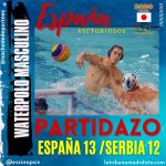 Tokio 2020: España triunfa ante Serbia 13-12 en el waterpolo masculino