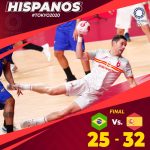 Tokyo 2020: Los Hispanos vencen 32-25 a Brasil y garantizan su pase a cuartos