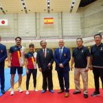 Nuestros medallistas olímpicos aclamados en Fujinomiya, la casa de nuestro Kárate español en Japón.