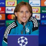 Modric alcanza los 100 partidos de Champions League