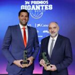 Pablo Laso y Felipe Reyes, premiados en la gala Gigantes de Basket