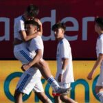 El Infantil B en semifinales de la Liga Internacional Promises 2022. Los madridistas a dos partidos de conquistar por tercera edición consecutiva la Champions de 12-13 años.