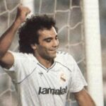 Goles con Historia: Hugo Sánchez, de falta directa, culmina la remontada en el Pizjuán ( 1-2, en la 88-89).