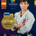 4 medallas de España en los WorldGames=4 de Kárate (2 Oros, 2 Platas).