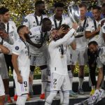 Carvajal, Modric, Kroos, Nacho y Benzema suman 4 Supercopas de Europa