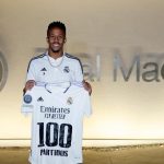 Militao llega a los 100 partidos con el Real Madrid