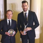 Benzema y Rudy Fernández, premiados en la gala «Mundo Deportivo»