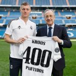 Kroos alcanza los 400 partidos con el Real Madrid