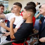 Florentino Pérez ya está en Sevilla para asistir a la final de Copa del Rey