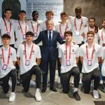 Florentino Pérez felicita a los campeones de la Euroliga júnior