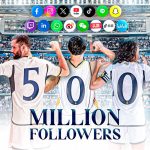 El Real Madrid supera los 500 millones de seguidores en redes sociales