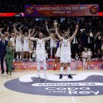 El Real Madrid ofrecerá este lunes la Copa del Rey de baloncesto