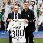 Kroos cumple 300 partidos de Liga con el Real Madrid