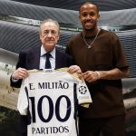 Militao alcanza los 100 partidos en Liga como jugador del Real Madrid