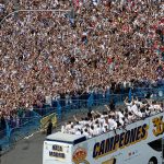 Medio millón de aficionados asistieron a Cibeles para la celebración del título de Liga