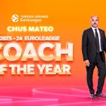 Chus Mateo, elegido el mejor entrenador del año de la Euroliga