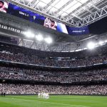El Santiago Bernabéu guardó un minuto de silencio en memoria de Pepe Portolés