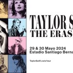 Taylor Swift llega al Santiago Bernabéu