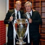 Ancelotti y Zidane, los entrenadores que más Champions han ganado con el Real Madrid (3 cada uno).