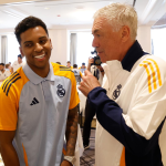 Rodrygo se incorpora a la concentración del equipo en Chicago