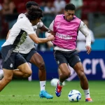 El Real Madrid se entrenó en el estadio Nacional de Varsovia