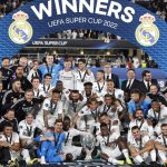 Las 5 Supercopas de Europa ganadas por el Real Madrid: ( Feyenoord; Sevilla (2); M. United y E. Frankfurt, las víctimas madridistas)