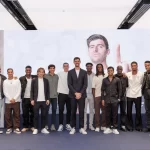 La plantilla del Real Madrid arropa a Courtois en la presentación de su documental