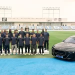 El Real Madrid recibe los vehículos oficiales de BMW España para esta temporada