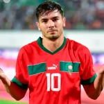 Brahim, protagonista en la goleada de Marruecos ante Lesoto