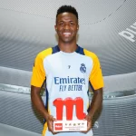 Vinicius, Jugador Cinco Estrellas Mahou del mes de octubre