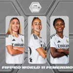 Olga, Linda Caicedo y Athenea, candidatas al FIFPRO World 11 Femenino de 2024