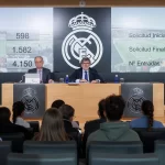 El Real Madrid celebró el sorteo de las entradas para el entrenamiento a puerta abierta del próximo 31 de diciembre