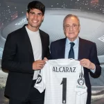 Carlos Alcaraz, invitado de lujo en el Real Madrid-Sevilla