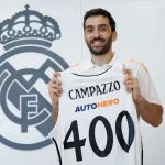 Campazzo cumple 400 partidos con el Real Madrid