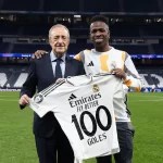 Vinicius supera los 100 goles con el Real Madrid