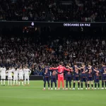 El Santiago Bernabéu guardó un minuto de silencio