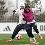 Último entrenamiento antes de recibir al Salzburgo