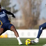 Primer entrenamiento del año en la Ciudad Real Madrid