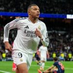 Mbappé también marca en la Copa. Kylian, el único jugador de la plantilla que ha marcado en las 6 competiciones.