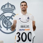 Abalde cumple 300 partidos con el Real Madrid