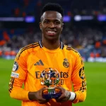 Vinicius, elegido MVP del Manchester City-Real Madrid