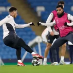 El Real Madrid se entrenó en el Etihad Stadium