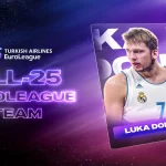 Doncic, elegido entre los 25 mejores jugadores de la historia de la Euroliga